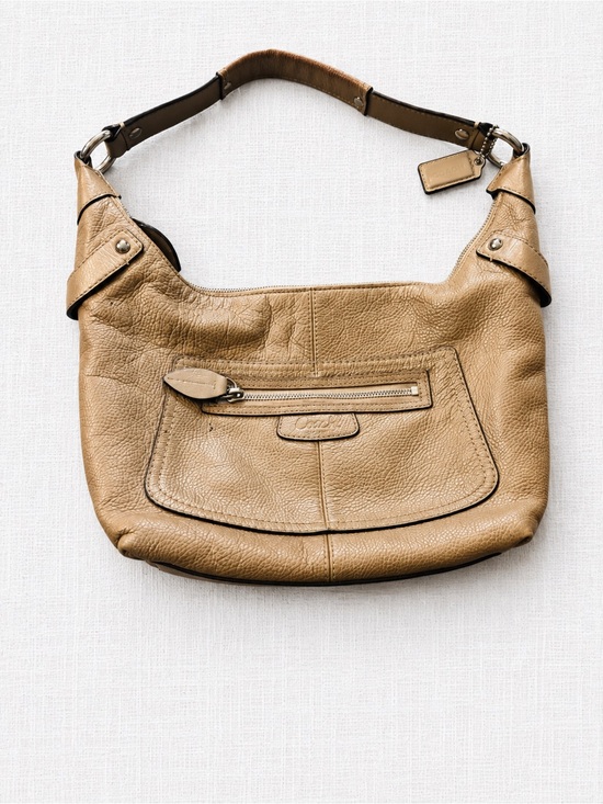 Coach Handbags - Vintage Coach Penelope Leather Hobo Shoulder Bag Tan Brown 22090